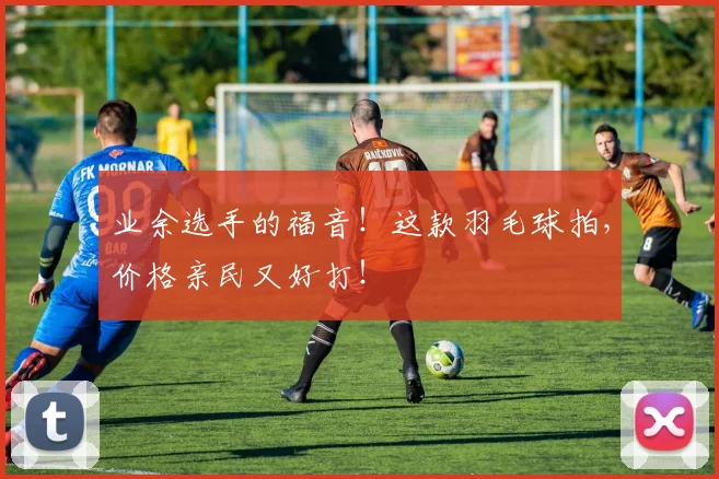 业余选手的福音！这款羽毛球拍，价格亲民又好打！